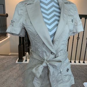 White House Black Market short sleeve jacket